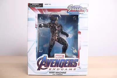 Diamond Select Marvel Gallery Avengers Endgame WAR MACHINE PVC Diorama Figure • $55