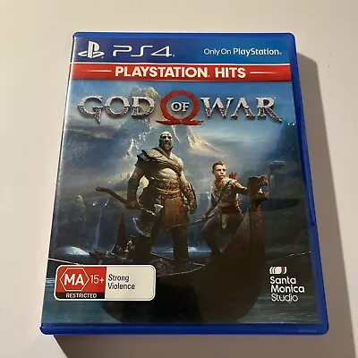 God Of War Sony PlayStation 4 PS4 2018 PAL Adventure Role Playing Game • $13.95
