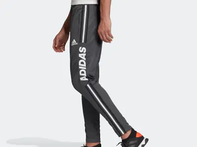 Adidas Men's Tiro 19 Training Pants Track/Soccer Pant GE4795 Grey Six/Black/Wht  • $43.97