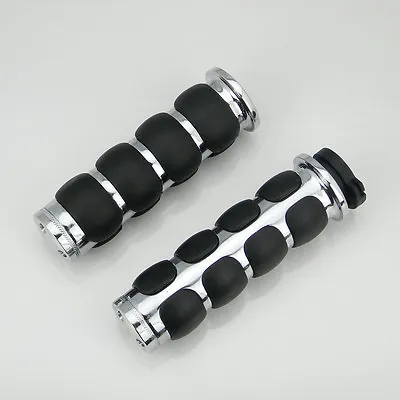 1 Inch Handlebar Handle Grips For Yamaha V-Star 1100 Custom And Classic • $26.85