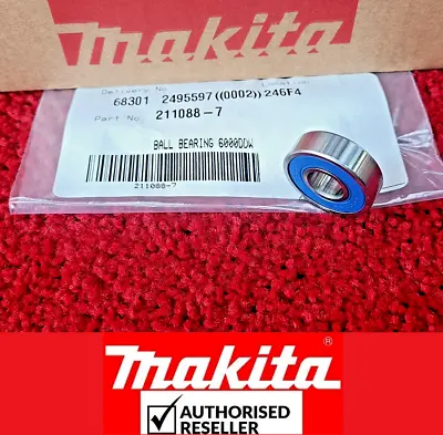 Genuine Makita Ball Bearing 6000DDW Fits PC1100 PC5000C PC5001 2012NB 2704 DFL.. • £6.86