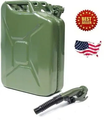 5 Gallon Gas Can Metal Jerry Gasoline Container Tank Emergency Backup Diesel New • $38.99