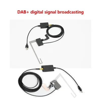 DAB+Antenna With USB Adapter Receiver Android Car Stereo Player For Universal • $36.29