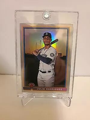 Julio Rodriguez RARE REFRACTOR ROOKIE RC INVESTMENT CARD CHROME MVP MINT • $0.99