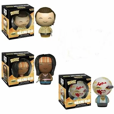 Lot Of 3 Funko Sugar Dorbz Vinyl Figure / Figure - Walking Dead Rick Michonne • $21.20