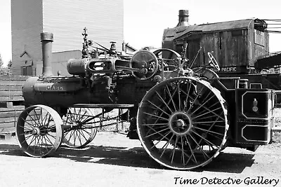 An Old Case Steam Tractor - Vintage Photo Print • $7.50