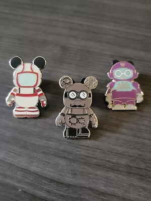 Disney Vinylmation Pin Set Of 3 Including Steampunk • $26.99