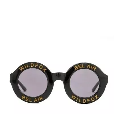 Wildfox Belair Sunglasses Black Round • $59.99