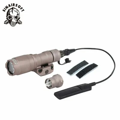 $37.99 • Buy M300B Mini Scout Flashlight Tactical Airsoft Torch Weapon Light LED For Helmet