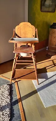 Antique Convertible High Chair • $200