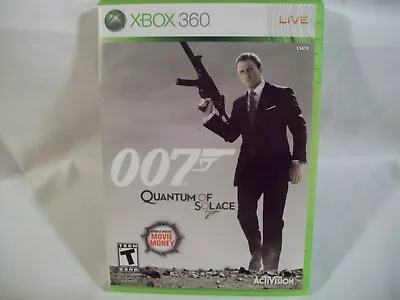James Bond 007: Quantum Of Solace (Microsoft Xbox 360 2008) • $10