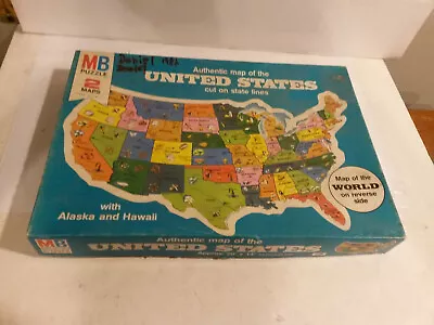 United States Milton Bradley 4806 Puzzle 1975 Issued 20  X 14  Complete • $11