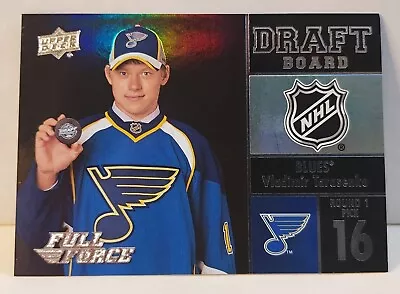 2015-16 UD Full Force Draft Board #DB-VT Vladimir Tarasenko St. Louis Blues • $2.49