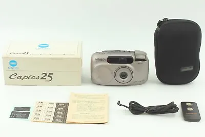 《 EXCELLENT+5 In Box 》 Minolta Capios 25 Point & Shoot 35mm Film Camera JAPAN • $62.99