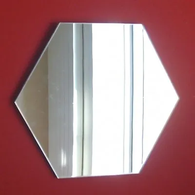 Hexagon Shaped Mirrors (Shatterproof Acrylic Safety Mirrors Several Sizes) • $62.97