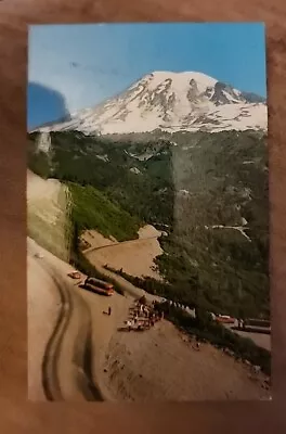 Vintage Mt. Rainier Postcard • $5