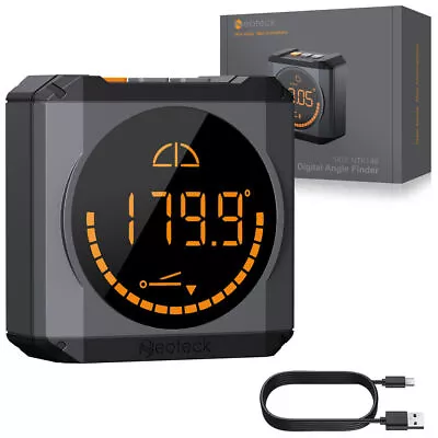 Neoteck Magnetic Digital Protractor Spirit Level Angle Finder Gauge Inclinometer • £24.65