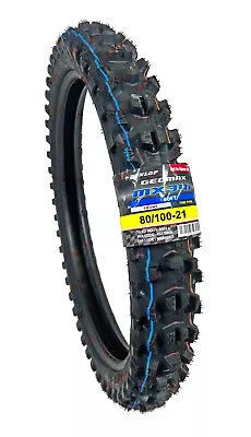 Dunlop MX34 80/100-21 Front Dirt Bike Motorcycle Tire MX 34 80 100 21 45273505 • $134.99