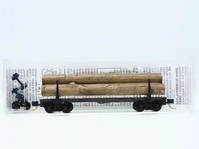 N Scale Micro-Trains MTL 11400040 40' Modern Log Car W/ Uprights • $29.95