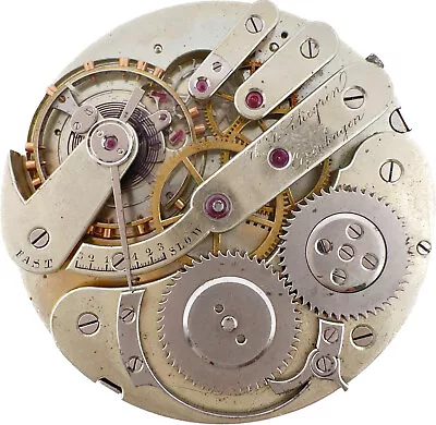 Antique H.R. Ekegren Copenhagen 18 Jewel Hunter Pocket Watch Movement High Grade • $390