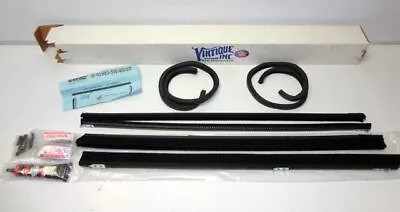 Ford 5W Five Window Coupe Center Handle Door Channel Glass Run Kit 1934 VINTIQUE • $160