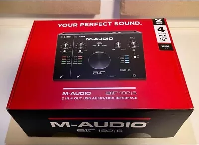 M-Audio AIR 192|8 2-In/4-Out 24/192 Audio MIDI Interface • $149