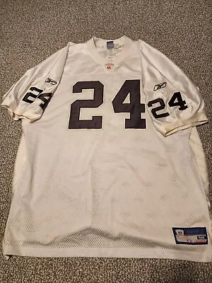 Charles Woodson Oakland Raiders Authentic Stitched  Reebok Jersey Size 58 • $59.99