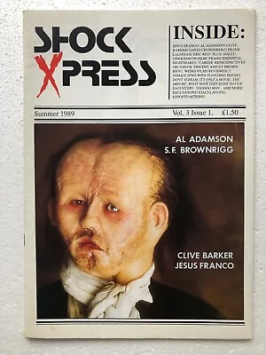 SHOCK XPRESS - Clive Barker's Nightbreed 1989 Summer #1 Vol 3 & Cult Acid Cinema • $8.63