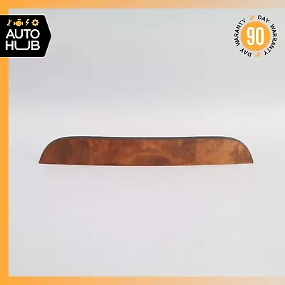 03-06 Mercedes W220 S55 AMG S430 Center Console Trim Cover Wood 2206803982 OEM • $41.50