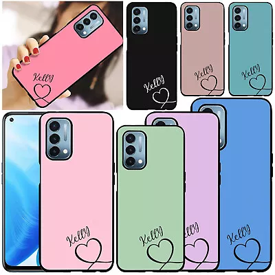 £4.99 • Buy Personalised Heart Name Phone Case Cover OPPO A16 A17 A53 A54 5G A57 A72 A77 5G
