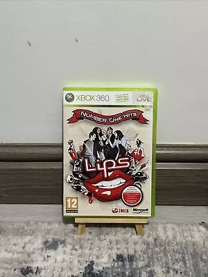 Lips: Number One Hits (Microsoft Xbox 360 2009) • £1