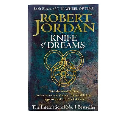 Knife Of Dreams By Robert Jordan Paperback Book #11 The Wheel Of Time Fantasy • $28.25