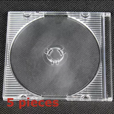 Mini CD Case DVD 8cm Cases Hard Sleeves Case Protection Video Music Data - 5 • $8