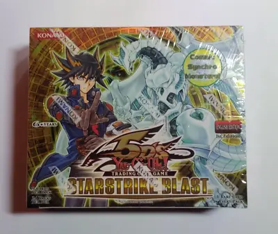Yugioh 2010 Starstrike Blast - STBL - 1st Edition - Booster Box Sealed • £1999