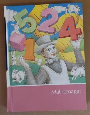 Childcraft MATHEMAGIC Vol 13 Vintage Children Encyclopedia Book 1986 Hardcover • $9.90