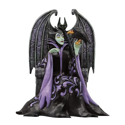 Disney Jim Shore 2024 Sleeping Beauty Villain 65th Maleficent On Throne Figurine • $44.99