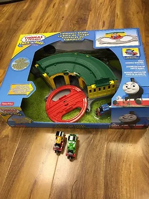 Thomas & Friends Take N Play Tidmouth Sheds By Fisher Price BNIB+2 New Engines  • £55