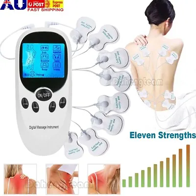 Digital Tens Unit Machine Pulse Massager Muscle Stimulator Therapy Pain Relief • $15.19