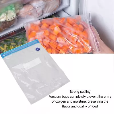 Household Vacuum Sealer Bags Safe Food Vacuum Sealed Storage Bags 28x22cm RMM • $25.08