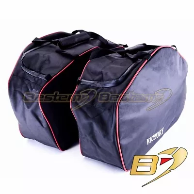 Victory Cross Roads Cross Country Saddlebag Side Case Liner Liners Bags Black • $63.71