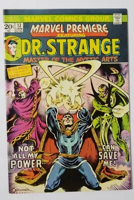 Marvel Premiere #13 (1974) Dr. Strange Englehart Brunner Fine • $10