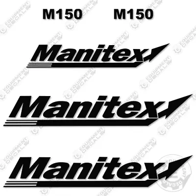 Fits Manitex M150 Decal Kit Industrial Crane - 7 YEAR OUTDOOR 3M VINYL! • $224.95