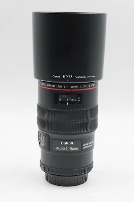 Canon EF 100mm F2.8L Macro IS USM Lens ~ Excellent Condition Minor Nick • $1049