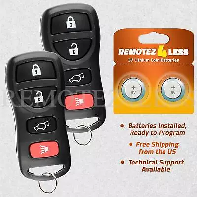 2 For 2003 2004 2005 2006 Infiniti G35 Keyless Entry Remote Car Key Fob • $9.95