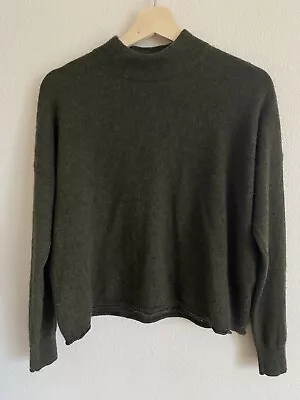 Madewell Pine Green Cashmere Sweater Size M • $16