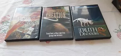 Three Christian Educational DVDs • $6.49