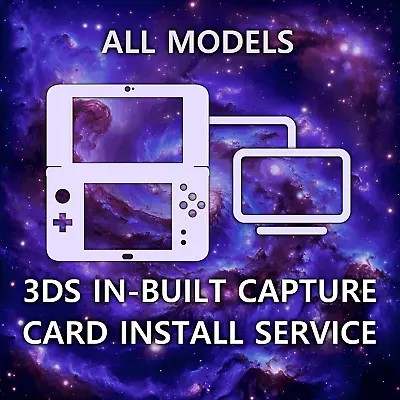 USB-C IN BUILT Capture Card INSTALL SERVICE 3ds / New 3ds Xl / 3dsxl/ New 2ds Xl • $474.95