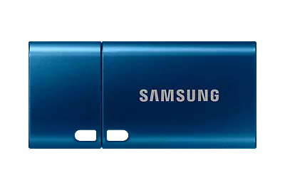 £19 • Buy SAMSUNG MUF-128DA/APC USB Flash Drive Memory Stick Type-C Port Cable 128GB Blue
