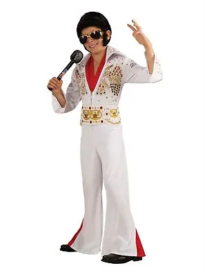 Rock King Costume: No Elvis Imitation Men/Ladies M/L • £19.45