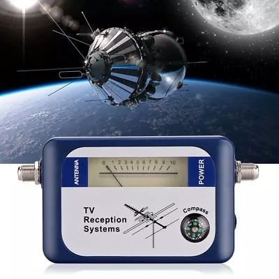 £15.59 • Buy DVB-T Signal Finder Digital TV Freeview HD Aerial Terrestrial Strength Meter UK